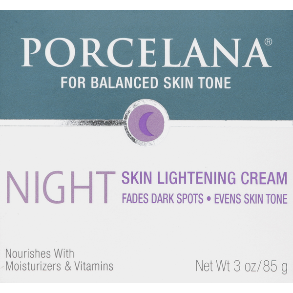 Facial Care Porcelana Skin Lightening Cream, Night hero