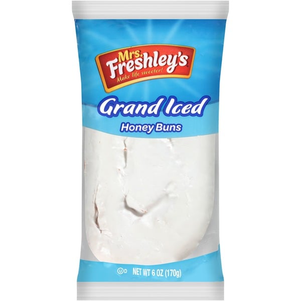 Cookies & Cakes Mrs Freshleys Honey Bun, Grand Iced hero