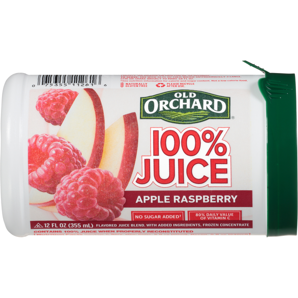 Juice & Nectars Old Orchard 100% Juice, Apple Raspberry hero