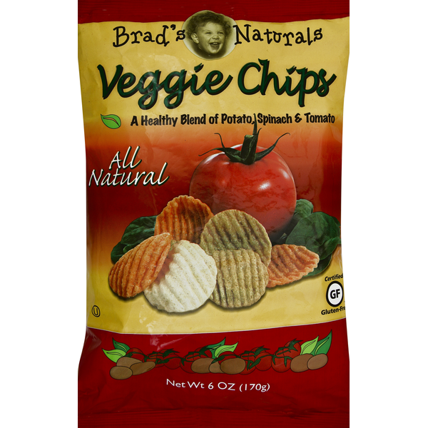 Chips & Pretzels Brad's Organic Veggie Chips hero