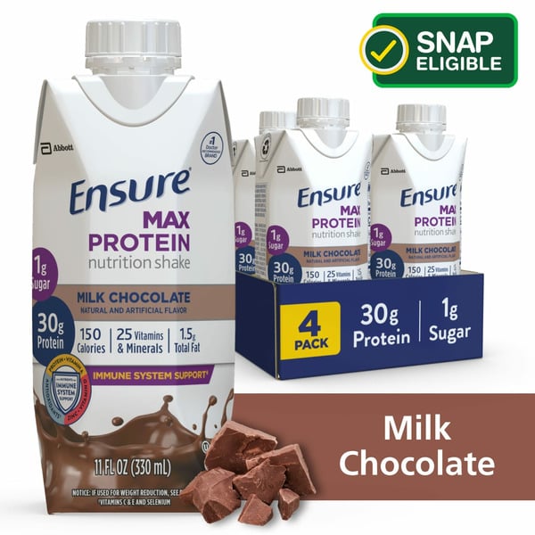 Protein & Meal Replacements Ensure Max Protein Nutrition Shake Milk Chocolate hero