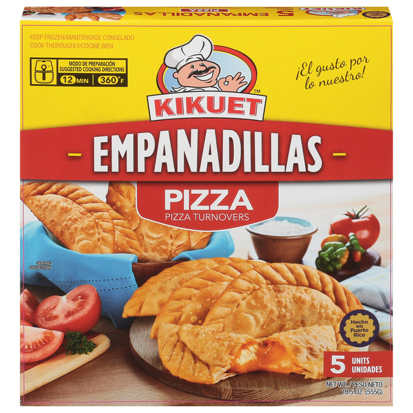 Frozen Meals Kikuet Empanadillas, Pizza hero