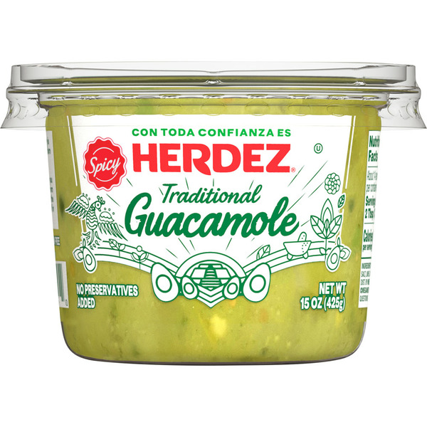 Preserved Dips & Spreads Herdez Guacamole Spicy Cup hero