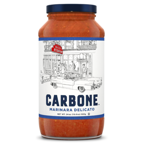 Pasta Sauce Carbone Marinara Delicato Pasta Sauce hero