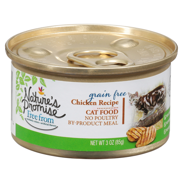 Cat Food Nature's Promise Cat Food, Grain Free, Chicken Recipe hero