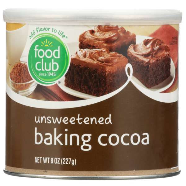 Honeys, Syrups & Nectars Food Club Unsweetened Baking Cocoa hero