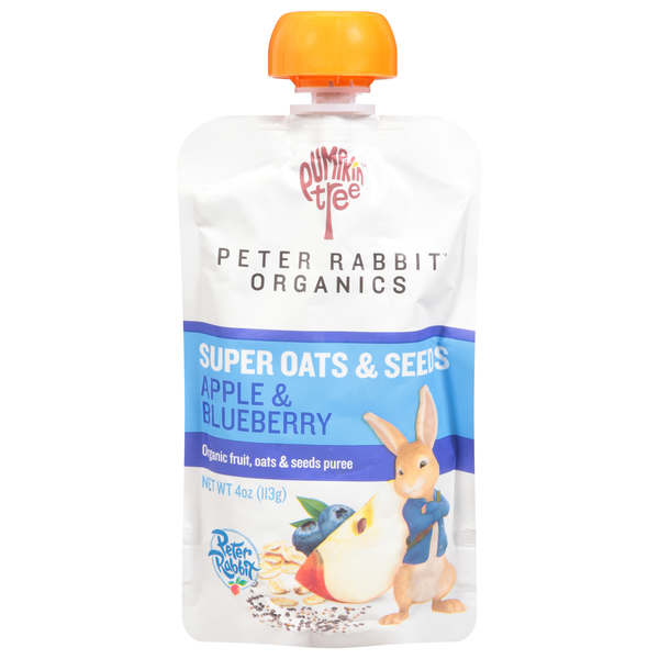 Packaged Vegetables & Fruits Peter Rabbit Organics Super Oats & Seeds, Apple & Blueberry hero