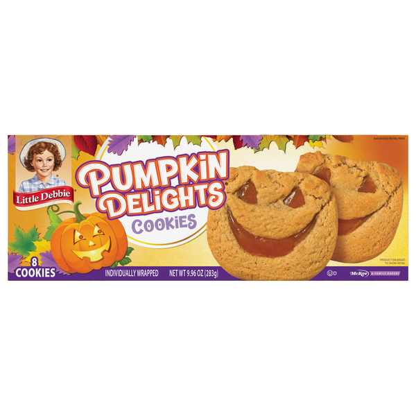 Cookies & Cakes Little Debbie Cookies, Pumpkin Delights hero