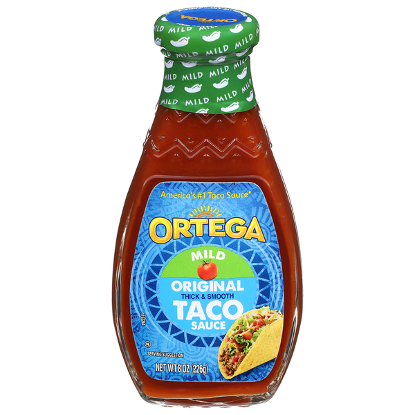 Condiments Ortega Taco Sauce, Original, Mild hero