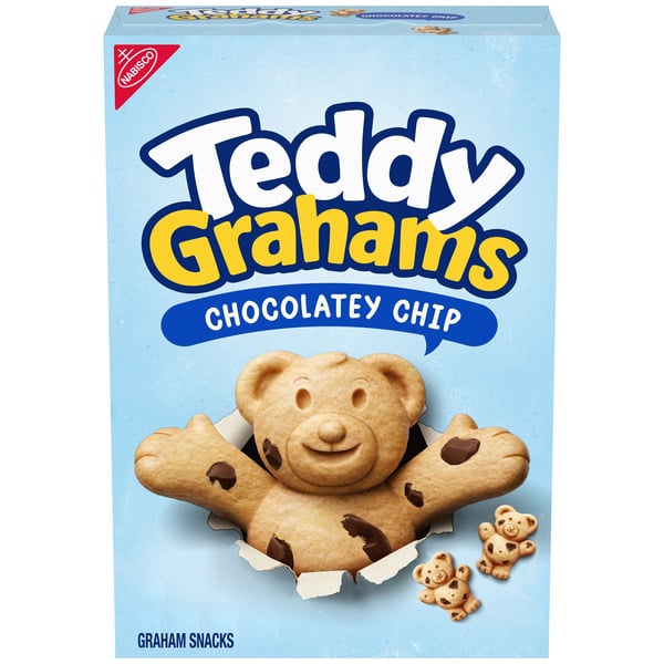 Cookies & Cakes Teddy Grahams Chocolatey Chip Graham Snacks hero