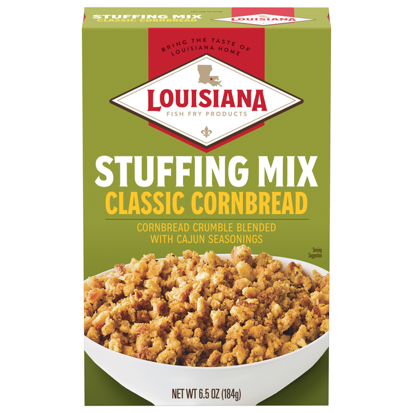 Louisiana Fish Fry Products Stuffing Mix, Classic Cornbread hero