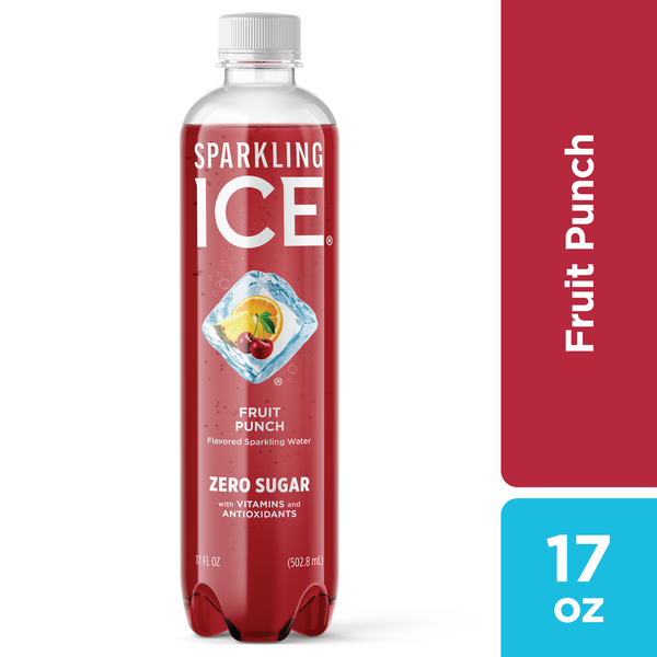 Sparkling Ice® Sparkling Water, Zero Sugar, Fruit Punch hero