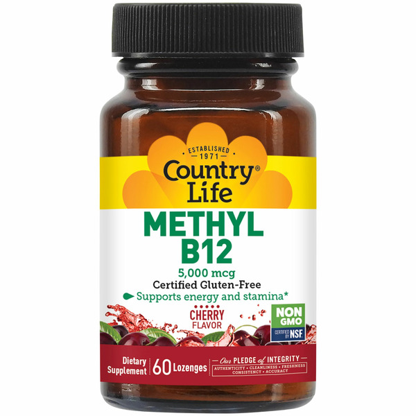 Vitamin B Country Life Methyl B12 hero