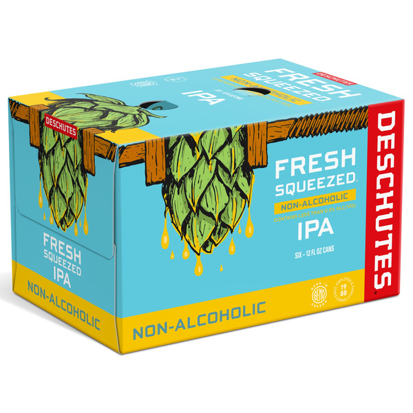 Deschutes Fresh Squeezed Non-Alcoholic IPA hero