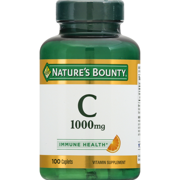 Supplements Nature's Bounty Vitamin C, 1000 mg, Caplets hero