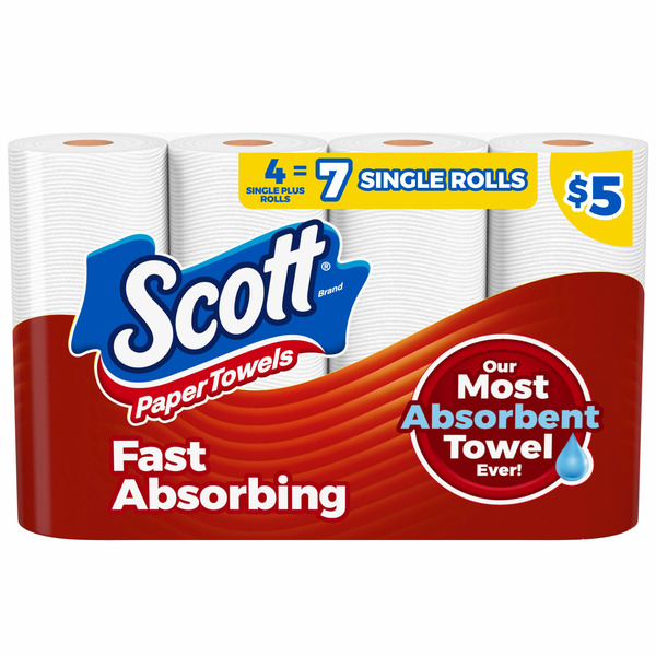 Scott Paper Towels, Choose-A-Sheet hero