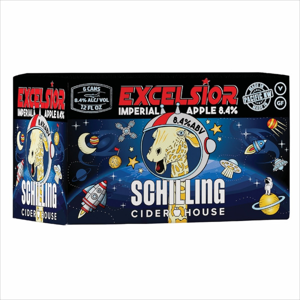 Schilling Hard Cider  Excelsior Imperial Apple hero