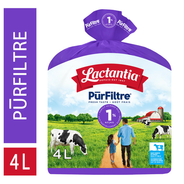 Milk Lactantia Purfiltre 1 % Partly Skimmed Milk hero