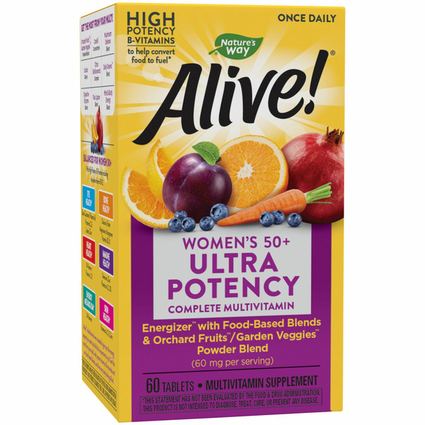 50+ Multivitamins Nature's Way Alive!® Womens 50+ Ultra Multivitamin hero