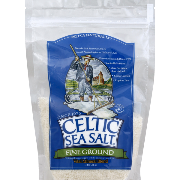 Spices & Seasonings Celtic Sea Salt Sea Salt, Fine Ground hero