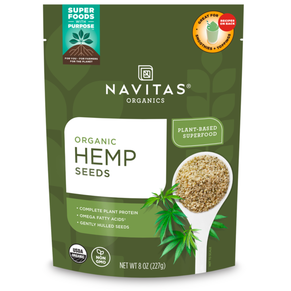 Nuts, Seeds & Dried Fruit Navitas Organics Hemp Seeds hero