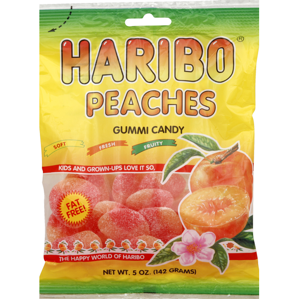 Candy & Chocolate HARIBO Gummi Candy, Peaches hero