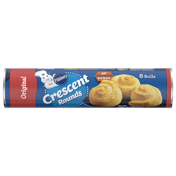 Baking & Supplies Pillsbury Crescents, Original, Rounds hero