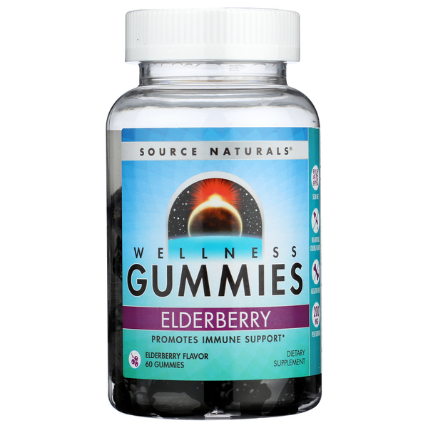 Source Naturals Wellness Elderberry Gummies hero