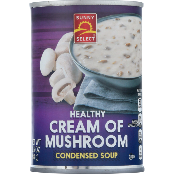 Sunny Select Condensed Soup, Healthy, Cream of Mushroom hero