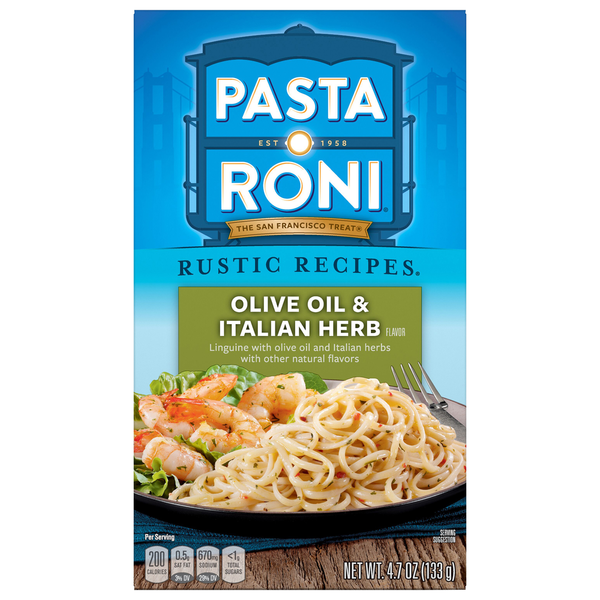 Instant Foods Pasta Roni Linguine, Olive Oil & Italian Herb Flavor hero