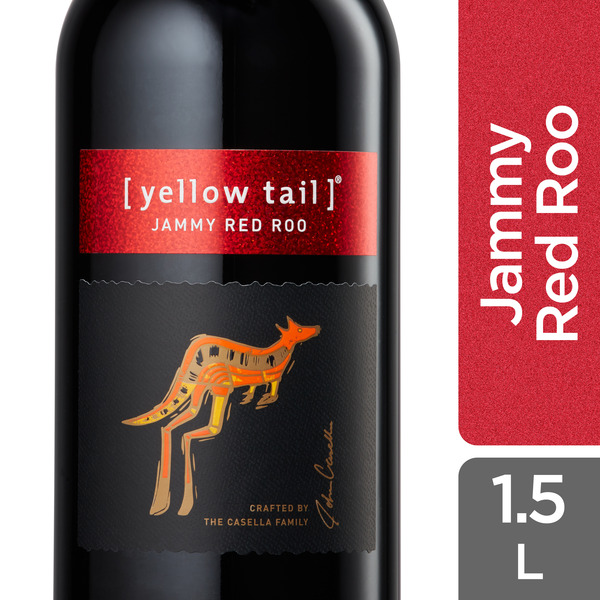 Red Wines [yellow tail] Jammy Red Roo hero