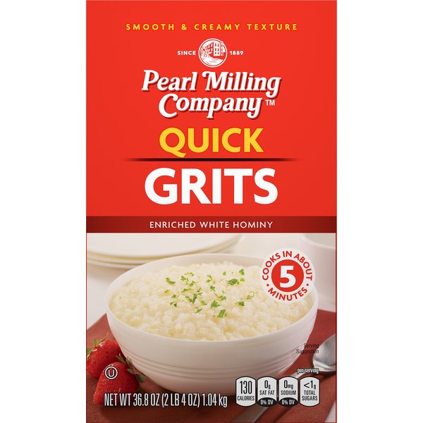 Grains, Rice & Dried Goods Pearl Milling Company Grits, Quick hero