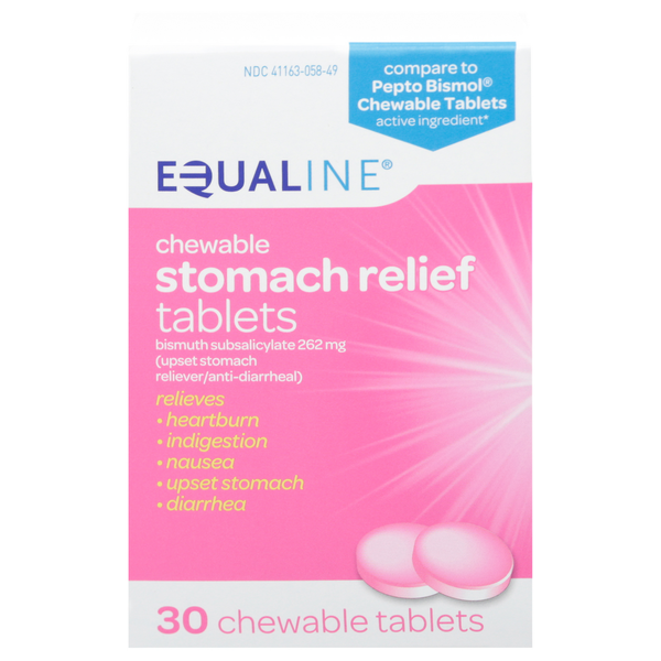 Digestion Equaline Stomach Relief, 262 mg, Chewable Tablets hero