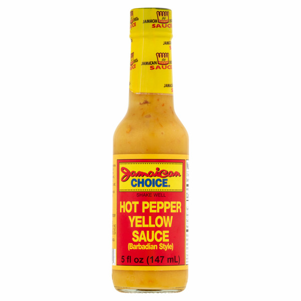 Condiments Jamaican Choice (barbadian Style) Hot Pepper Yellow Sauce hero