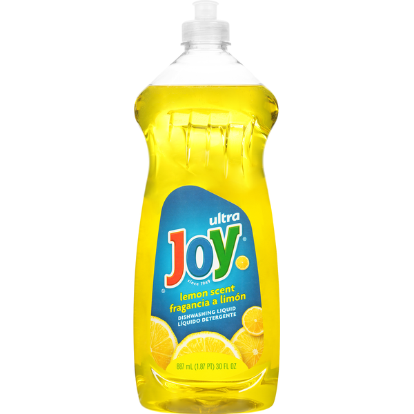 Dish Detergents Joy Ultra Dishwashing Liquid, Lemon hero