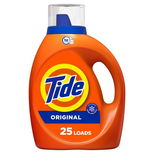 Laundry Tide Liquid Laundry Detergent, Original, 25 loads, HE Compatible hero