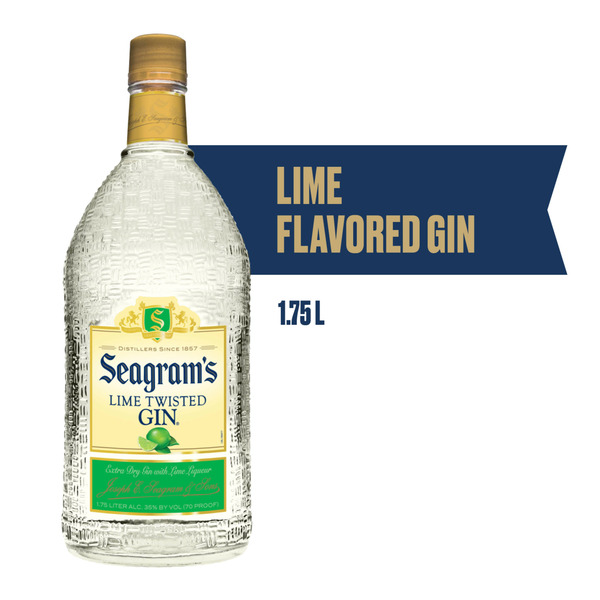 Spirits Seagrams Gin Twisted Lime Flavored Gin hero