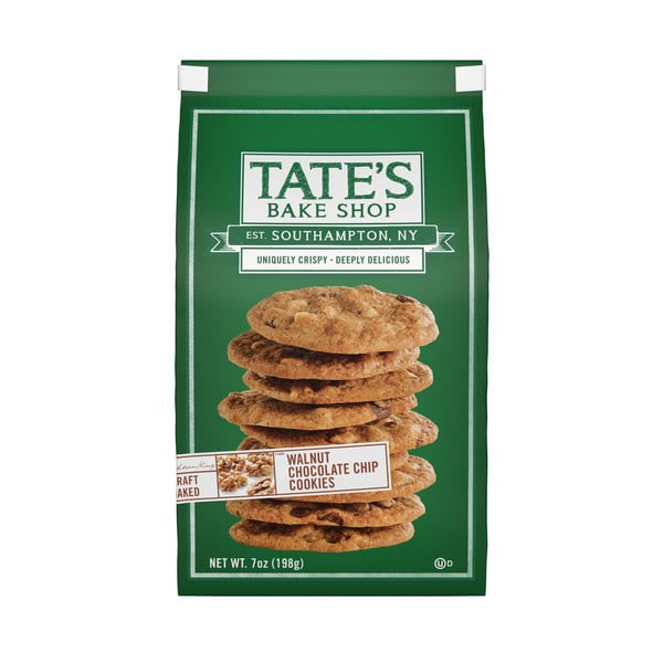 Cookies & Cakes Tate's Bake Shop Walnut Chocolate Chip Cookies hero