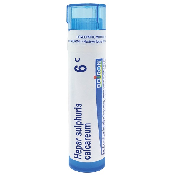 Sleep & Stress Aids Boiron Hepar Sulphuris Calcareum 6C, Homeopathic Medicine for Cough hero