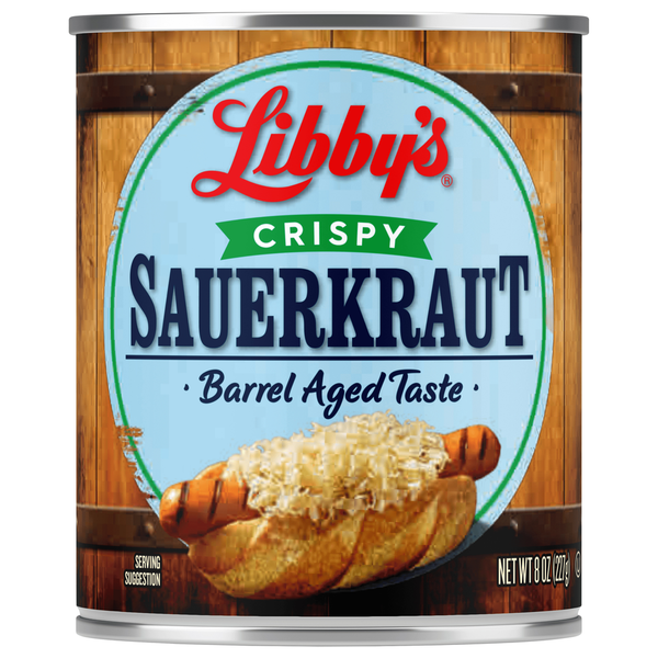 Canned & Jarred Vegetables Libby's Sauerkraut, Crispy hero