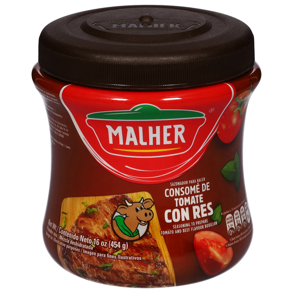 Spices & Seasoning Malher Bouillon, Tomato and Beef Flavor hero