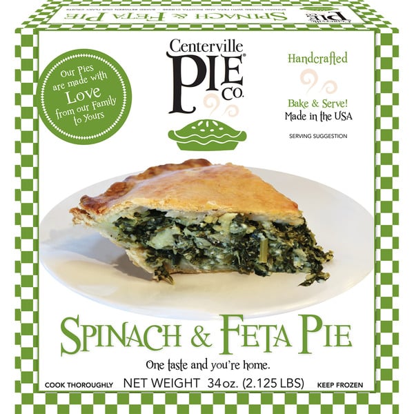 Pies & Tarts Centerville Pie Company Spinach & Feta Pie hero