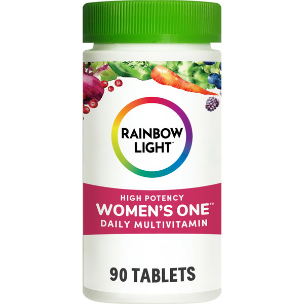 Vitamins & Supplements Rainbow Light Women’s One High-Potency Daily Multivitamin hero