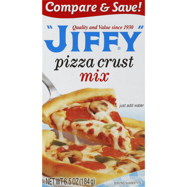 Instant Foods "JIFFY" Mix, Pizza Crust hero