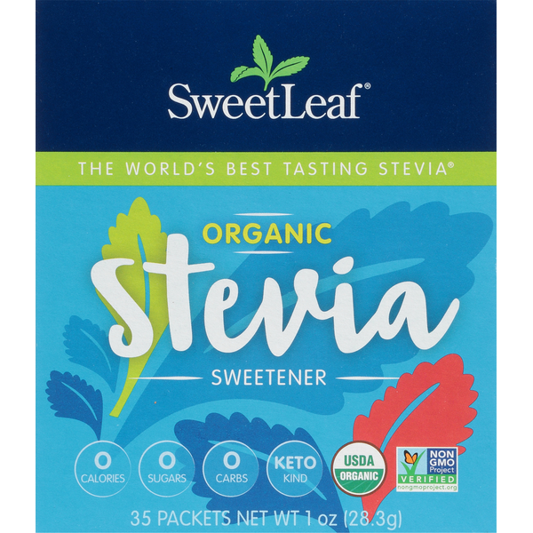 Honeys, Syrups & Nectars SweetLeaf Stevia Sweetener, Organic hero