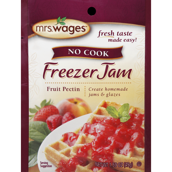 Baking Supplies & Decor Mrs. Wages Fruit Pectin, Freezer Jam hero