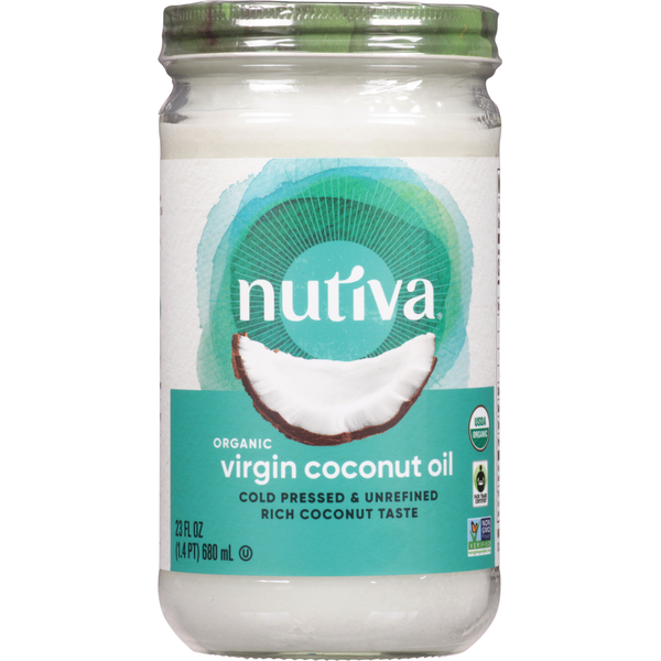 Oils & Vinegars Nutiva Virgin Coconut Oil, Organic hero