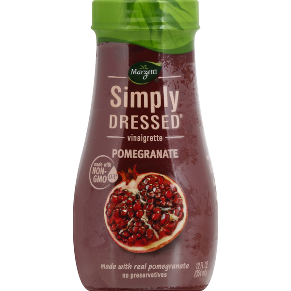 Salad Dressing & Toppings Marzetti Simply Dressed Pomegranate Vinaigrette hero