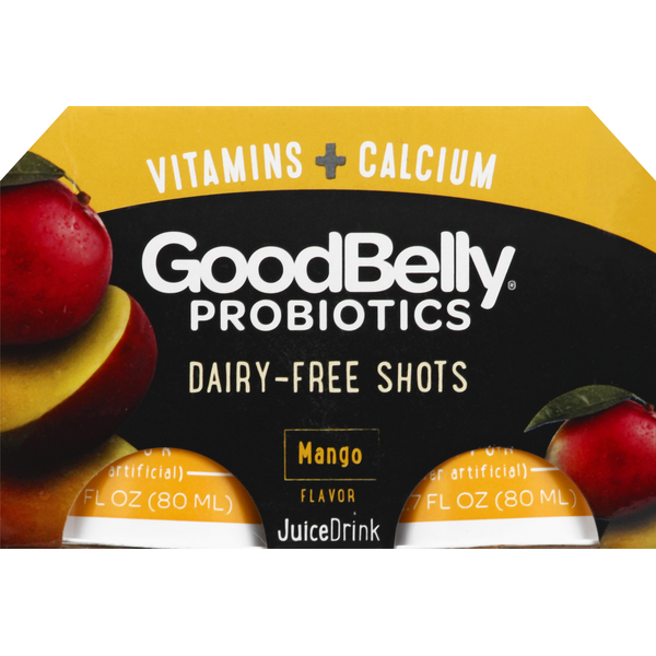 Refrigerated GoodBelly Juice Drink, Mango Flavor hero