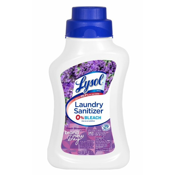 Lysol Laundry Sanitizer Additive Clothes & Linens, Fresh Blossoms hero